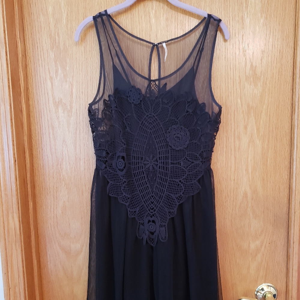 Free People Toile Crochet Dress